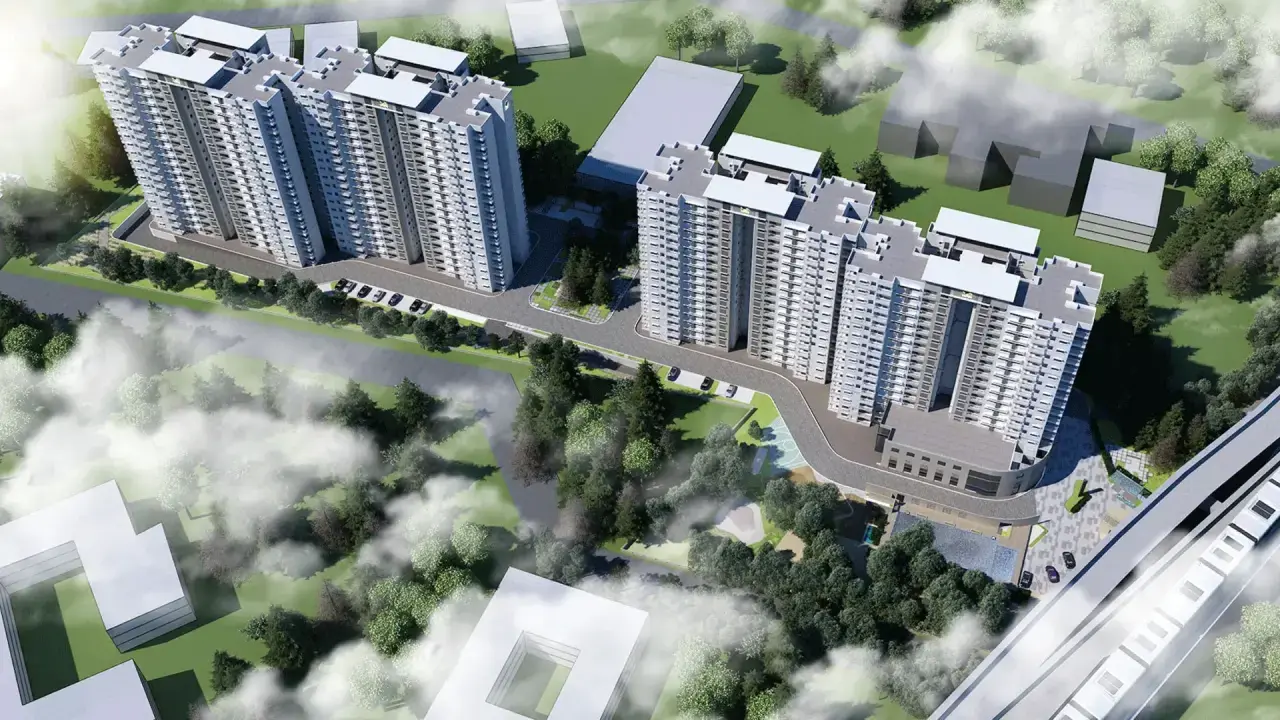 Prestige Elysian on Bannerghatta Road (artist&rsquo;s impression)