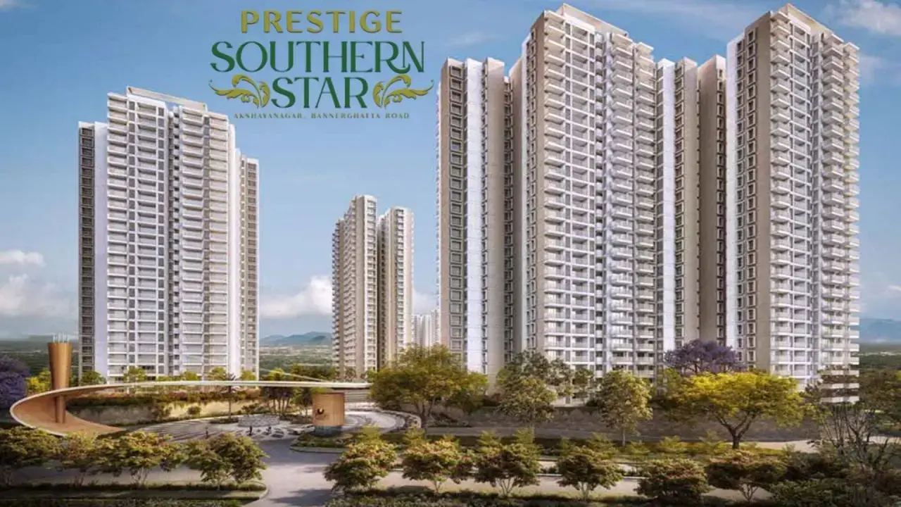 Prestige Southern Star on Bannerghatta Road (artist&rsquo;s impression)